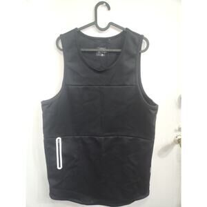 ASRV black utility tank gym L pocket